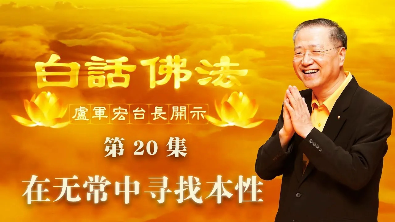 20. 在无常中寻找本性2020年3月21日 师父开示 ~ 白话佛法 20集