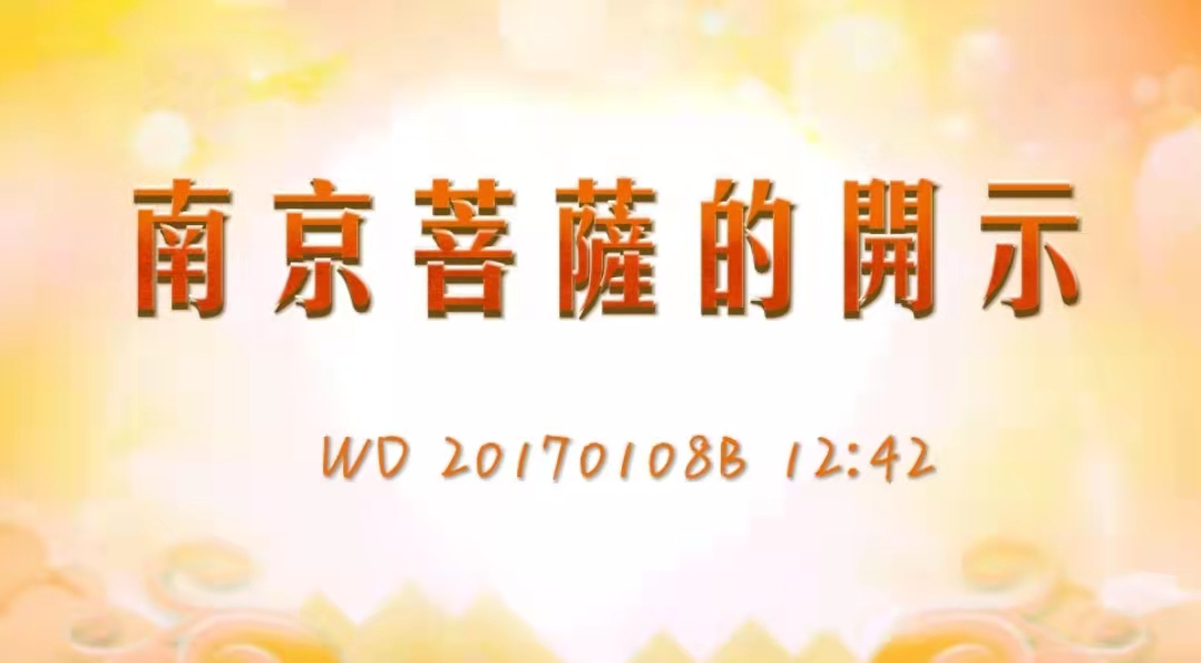 54. 南京菩萨的开示(问答20170108)